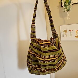Textured Shoulder Bag